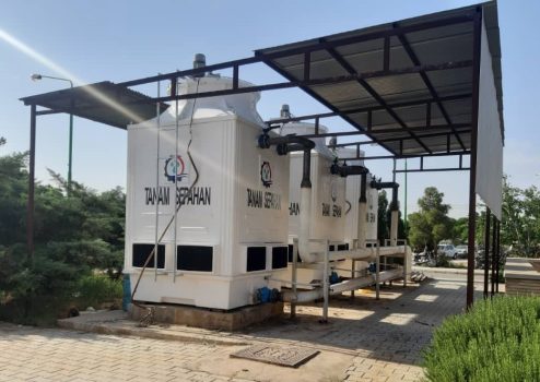 نصب برج خنک کننده