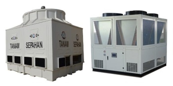 تفاوت چیلر و برج خنک کننده