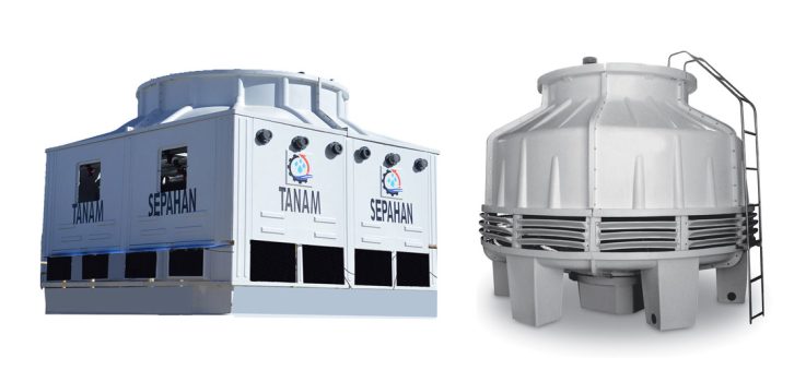 مقایسه برج خنک کننده گرد با مکعبی